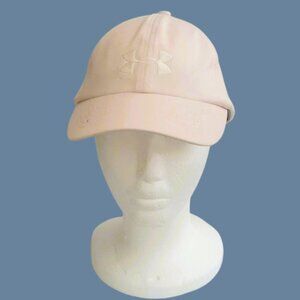Under Armour Free Fit Cap Women's Dusty Pink Adjustable Hat